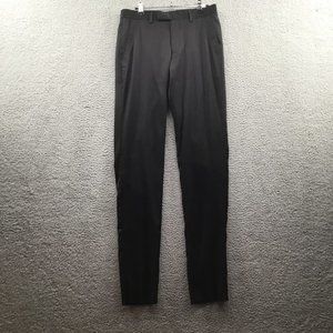 Soul of London Flat Front Dress Pants Black 30W